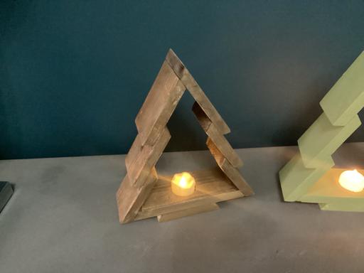 Buy & Sell Kidderminster Wyre Forest - Photos for Hand made wooden Xmas tree