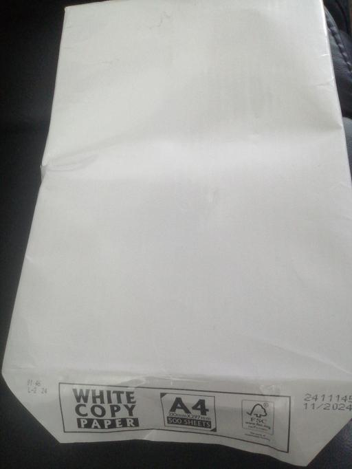 Buy & Sell Moseley Village Wolverhampton - Photos for New A4 WHITE COPY PAPER 500 SHEETS
