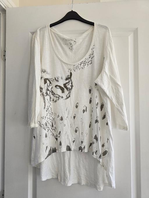 Buy & Sell Rowley Regis Sandwell - Photos for Matalan long white t shirt top - uk22