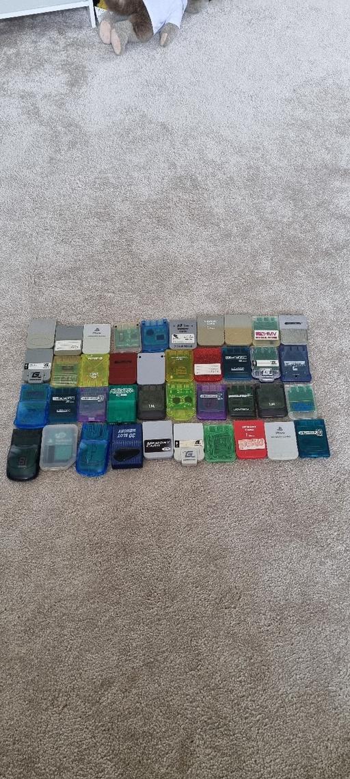 Buy & Sell Great Sankey Warrington - Photos for 40 Assorted PS1/PS2 Memory Cards