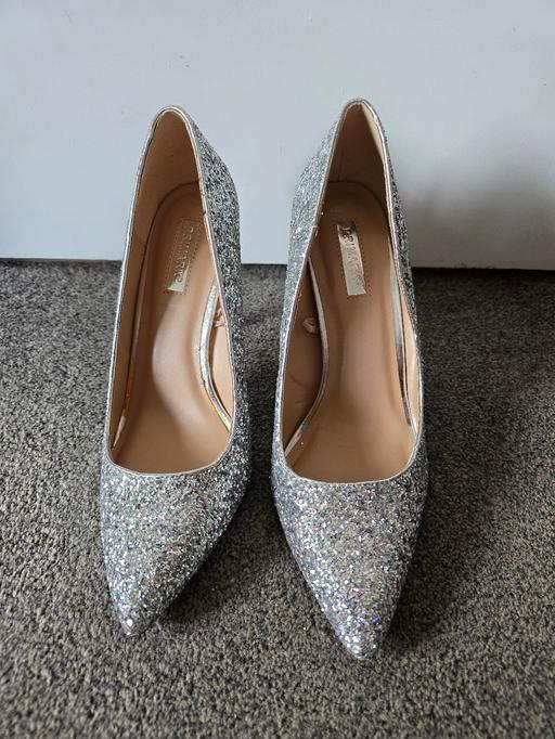 Buy & Sell Oldbury Sandwell - Photos for Primark silver glitter stilettos - uk7 bnwt