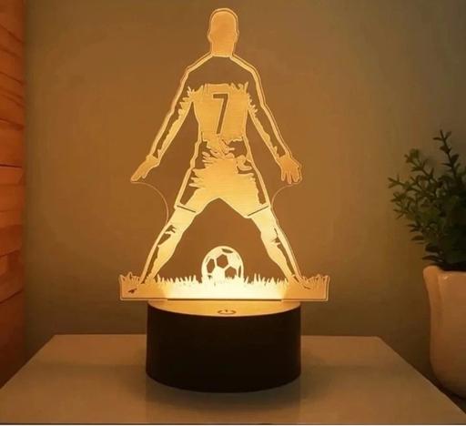 Buy & Sell Brompton Medway - Kent - Photos for Acrylic Soccer Player LED Night Light with 3D