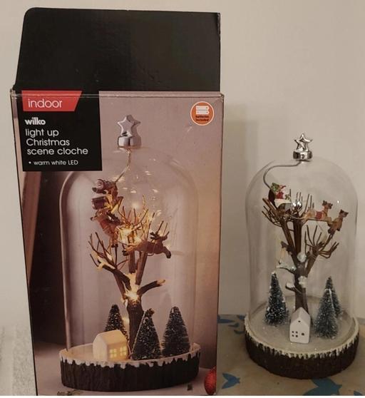 Buy & Sell Brompton Medway - Kent - Photos for WilkoCore Battery Operated Lighted Glass Cloc