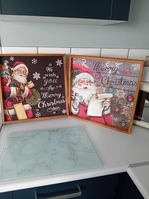 Buy & Sell Tipton Sandwell - Photos for 2 santa light up pictures