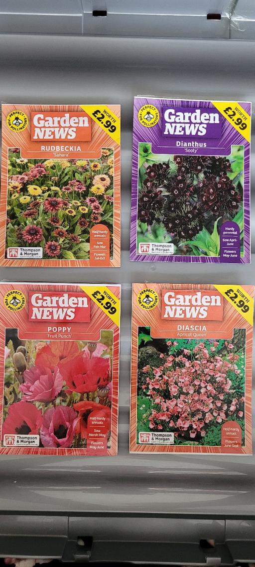 Buy & Sell Great Houghton Barnsley - Photos for 4 packets of seeds