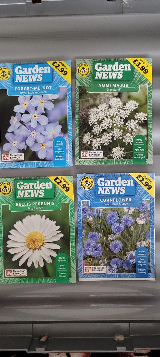 Buy & Sell Great Houghton Barnsley - Photos for 4 packets of seeds