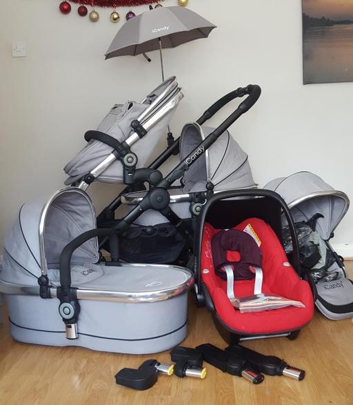 Buy & Sell Dollis Hill North West London - Photos for icandy peach double/ twin travel system
