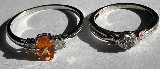 Buy & Sell Yeovil Somerset - Photos for Ladies jewellery 9ct white gold diamond rings