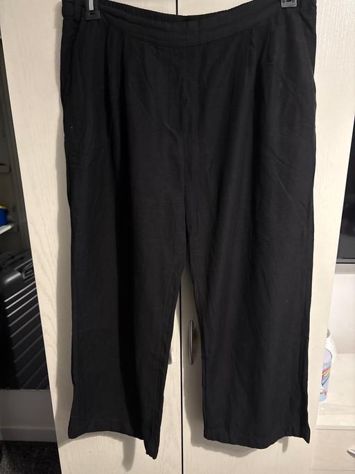 Buy & Sell Woodsetton Dudley - Photos for Ladies black linen trousers