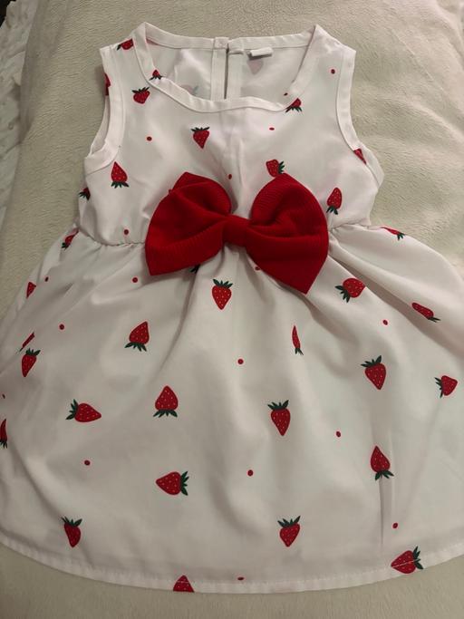 Buy & Sell Tanfield County Durham - Photos for Lovely red strawberry summer dress