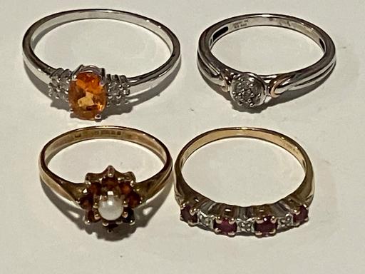 Buy & Sell Yeovil Somerset - Photos for 4x9ct gold rings fully hallmarked 375 DIA
