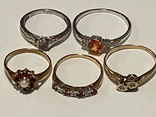 Buy & Sell Pen Mill Trading Estate Somerset - Photos for 5x9ct gold rings fully hallmarked 375