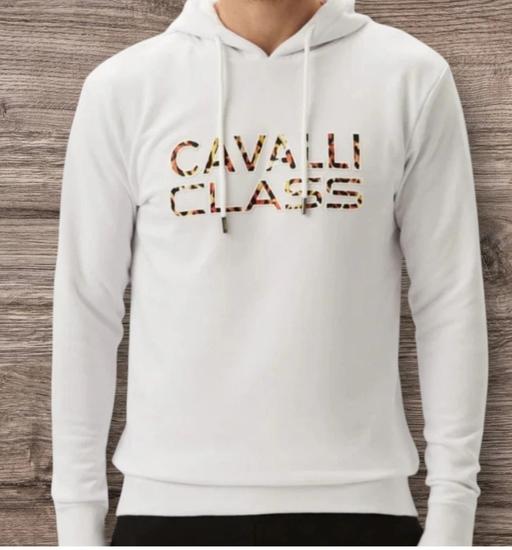 Buy & Sell Brompton Medway - Kent - Photos for Cavalli Class Reversible White Hoodie XXXL