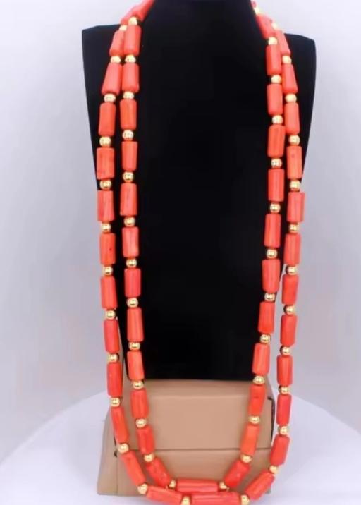 Buy & Sell Brompton Medway - Kent - Photos for 60 Inches Long Coral Necklace Single LayersAf