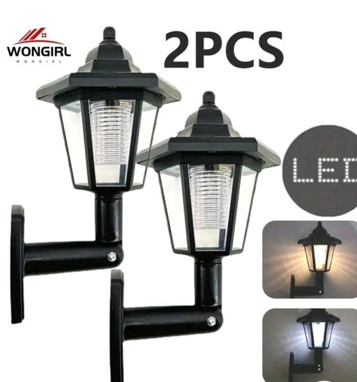 Buy & Sell Brompton Medway - Kent - Photos for 2pcs Vintage Hexagonal Solar Lanterns Outdoor