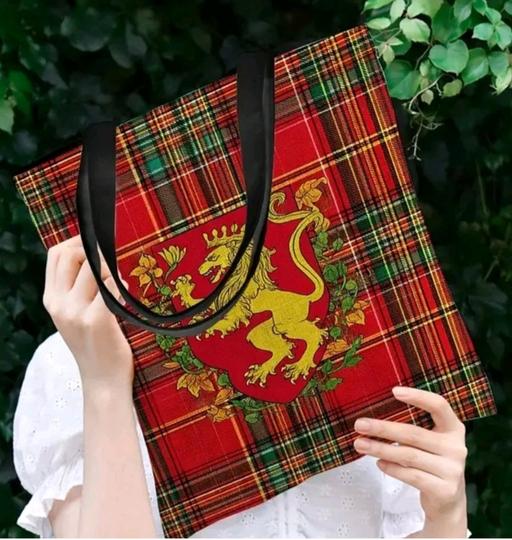 Buy & Sell Brompton Medway - Kent - Photos for Tartan,Crest, Lion Print Shoulder Bag Suitabl