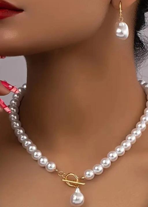 Buy & Sell Brompton Medway - Kent - Photos for French Vintage Baroque Pearl Necklace & Earri