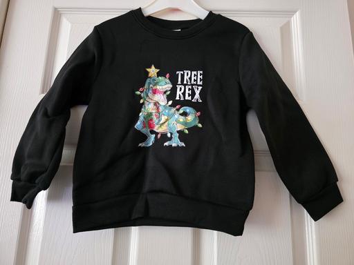 Buy & Sell Blackpool Town Centre Blackpool - Photos for Tree Rex Christmas sweatshirt age 5 yrs NEW