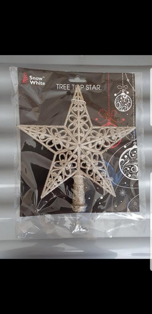 Buy & Sell Blackpool Town Centre Blackpool - Photos for Christmas tree topper star BNWT