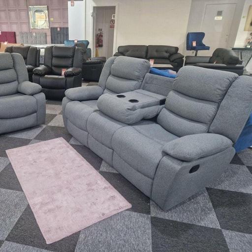 Buy & Sell Nelson Pendle - Photos for Roma Fabric/Leather recliner Corner sofa