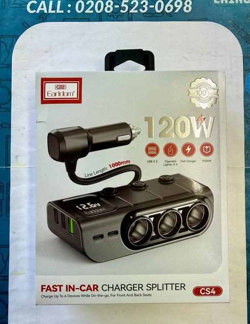 Vehicles Highams Park East London - Photos for Earldom CS4 Multi-Port Car Charger Splitter