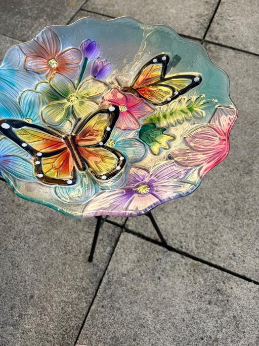 Buy & Sell Whiston Knowsley - Photos for Glass Bird bath on stand