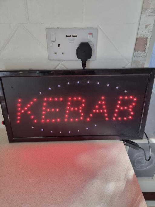 Buy & Sell Bradley Wolverhampton - Photos for Kebab electric sign