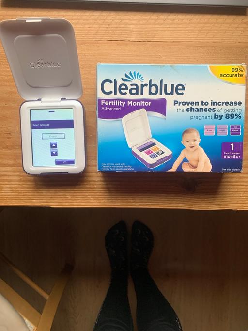Buy & Sell Crofton Park South East London - Photos for Clearblue advanced fertility monitor device