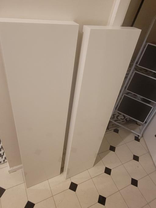 Buy & Sell Carshalton Sutton - Photos for Large Ikea white floating shelves x 4