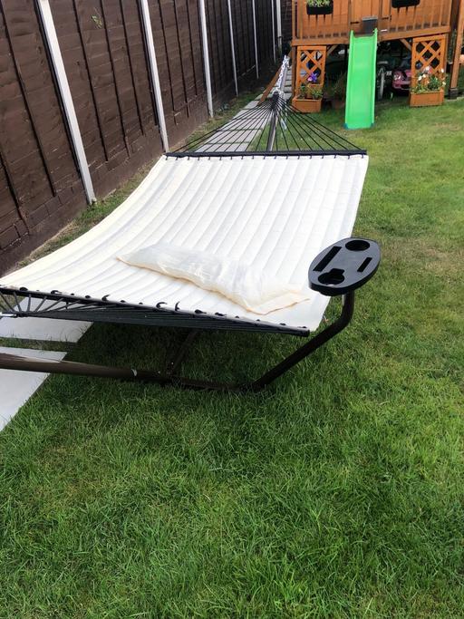 Buy & Sell New Oscott Birmingham - Photos for Large hammock with stand and cupholder outdoo