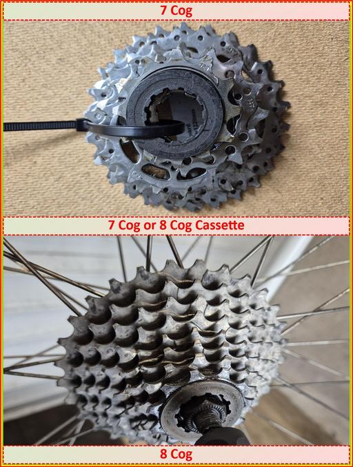 Buy & Sell Oldbury Sandwell - Photos for 7 Cog or 8 cog cassette - 11-30T