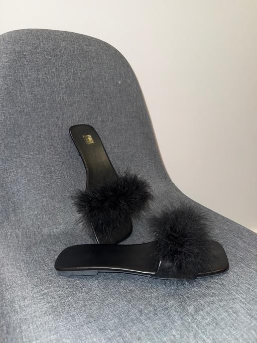Buy & Sell Hulme Manchester - Photos for ZARA Black Feather Flats | Unworn, Women’s
