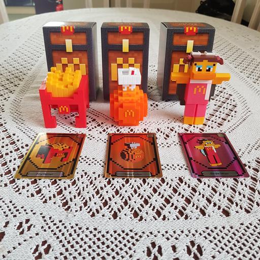 Buy & Sell Ryhill Wakefield - Photos for McDonalds Minecraft Collectables