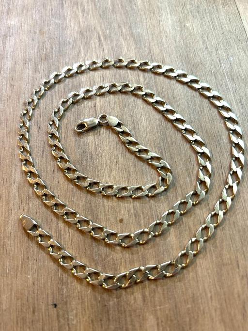 Buy & Sell Seacroft Leeds - Photos for 9ct flat curb chain