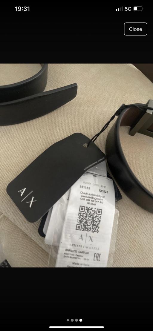 Buy & Sell Walsall Town Centre Walsall - Photos for Armani exchange belt