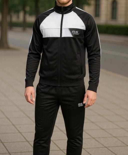 Buy & Sell Bedford Park West London - Photos for Stylish black and white man tracksuit