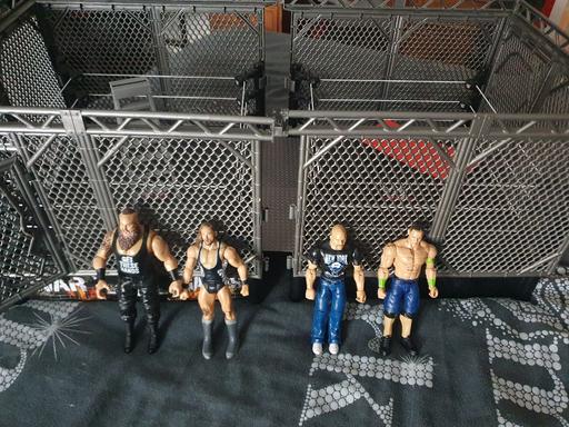 Buy & Sell Chalfont Saint Giles Buckinghamshire - Photos for WWE Nxt War Games Double Ring and WWE figures