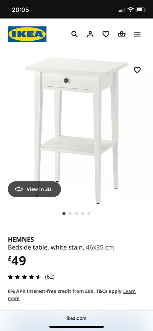 Buy & Sell Willenhall Walsall - Photos for Hemnes bedside tables