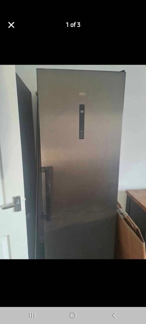 Buy & Sell Fareham Hampshire - Photos for aeg tall larder fridge silver