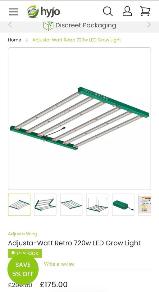 Buy & Sell Edgbaston Birmingham - Photos for Adjusta-Watt 720w gown light and 600W Ballast