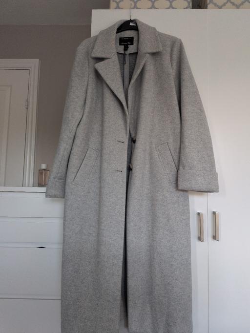 Buy & Sell Willenhall Walsall - Photos for grey longline coat size 12