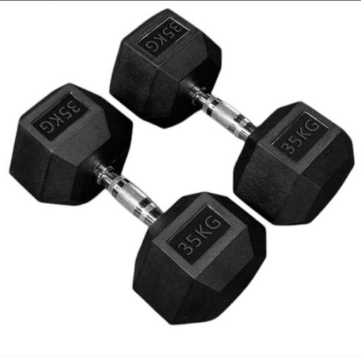 Buy & Sell Over Hulton Bolton - Photos for Hex Dumbbells 2 x 35kg Brand-new in boxes