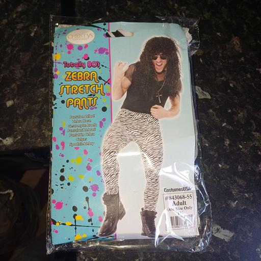 Buy & Sell Tividale Sandwell - Photos for Totally 80s zebra stretch pants. Adult One si