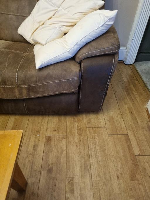 Buy & Sell Ilford Redbridge - Photos for Tan/Brown Corner Comfy Sofa