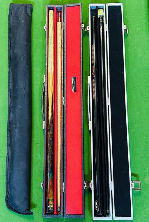 Buy & Sell Great Sankey Warrington - Photos for 3 snooker cues with cases