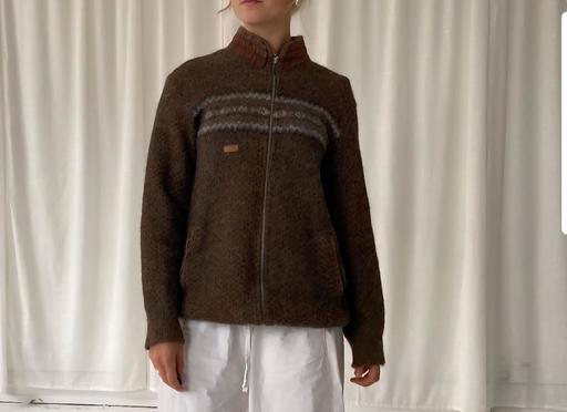 Buy & Sell Bradley Wolverhampton - Photos for Alpaca Brown Mohair Jumper