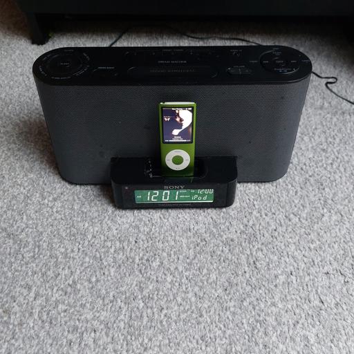 Buy & Sell Oxley Wolverhampton - Photos for Sony ICF-C1iPMK2 Docking Station with iPod To