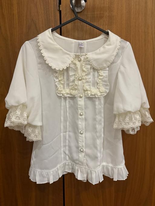 Buy & Sell Hockley Birmingham - Photos for Lolite Cream White Shirts Short Sleeve