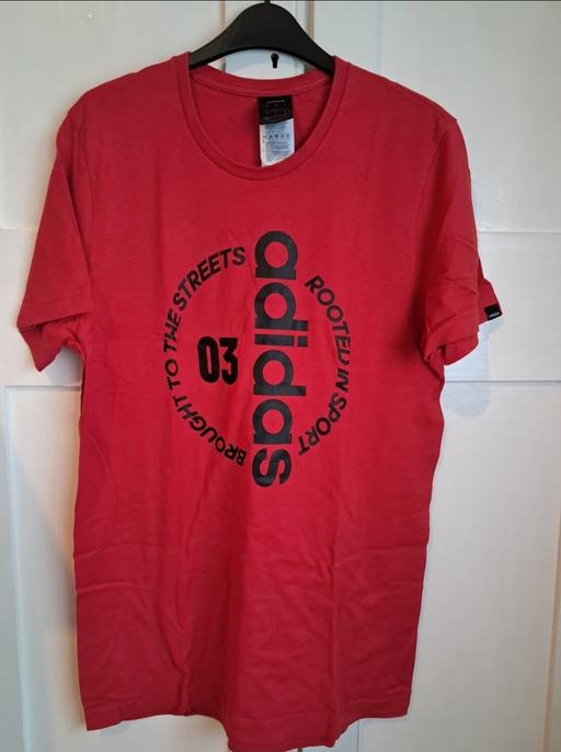 Buy & Sell Brandon West Suffolk - Photos for Mens Adidas Red T Shirt Size S
