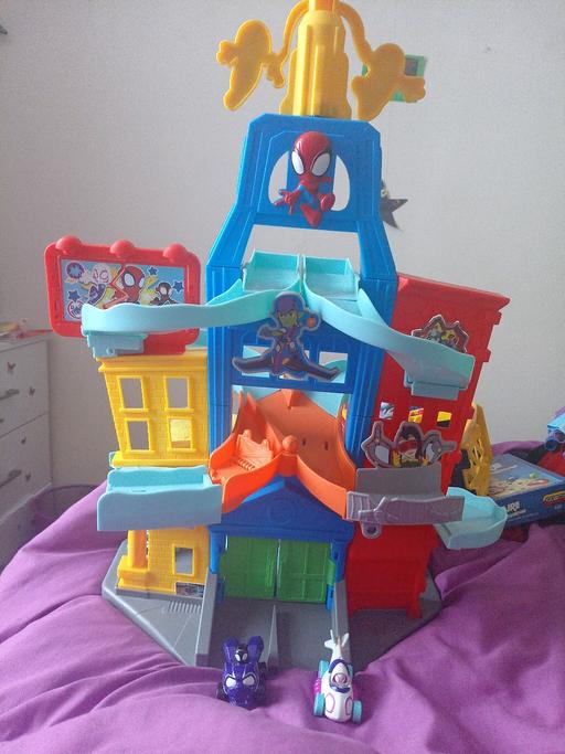 Buy & Sell Folkestone Folkestone and Hythe - Photos for Spiderman track with two cars